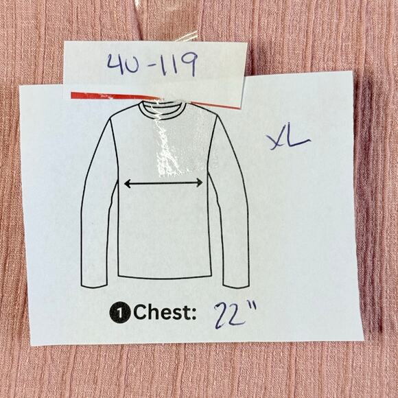 EYESHADOW PINK GAUZE CROCHET BOHO BLOUSE FLOWY HALF SLEEVE SIZE LARGE - Picture 9 of 9